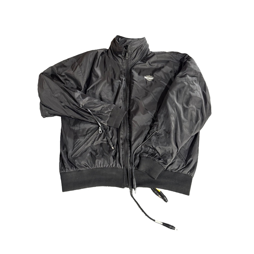 Harley-Davidson Heated Jacket Liner Mens XL Black 12V